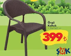 ÖRGÜ KOLTUK 48X57X87 CM